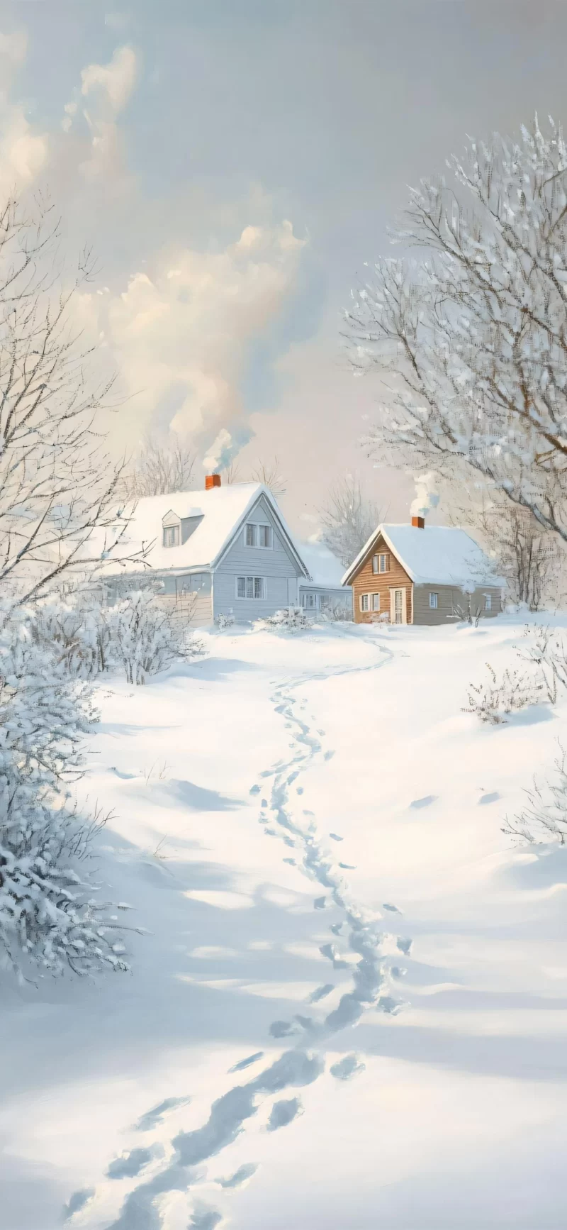 43-雪景手机壁纸10p