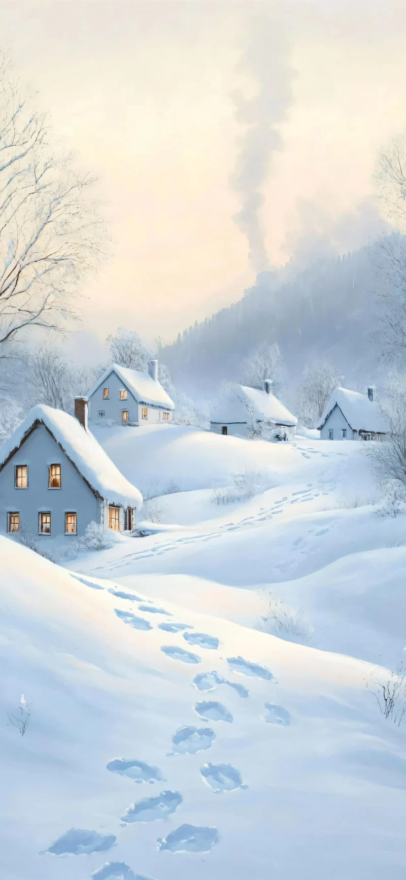 43-雪景手机壁纸10p