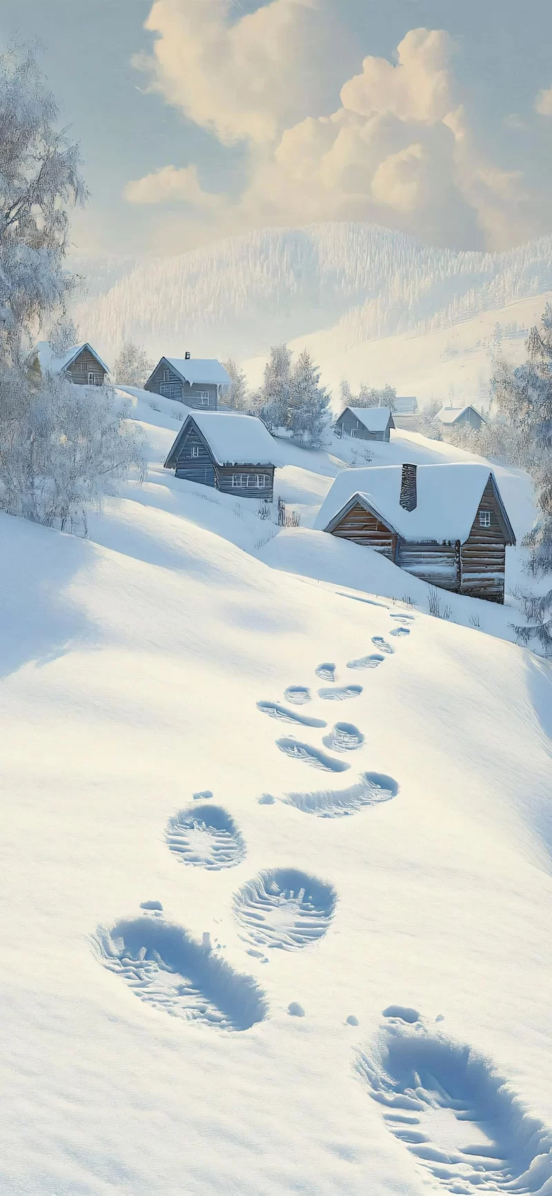 43-雪景手机壁纸10p