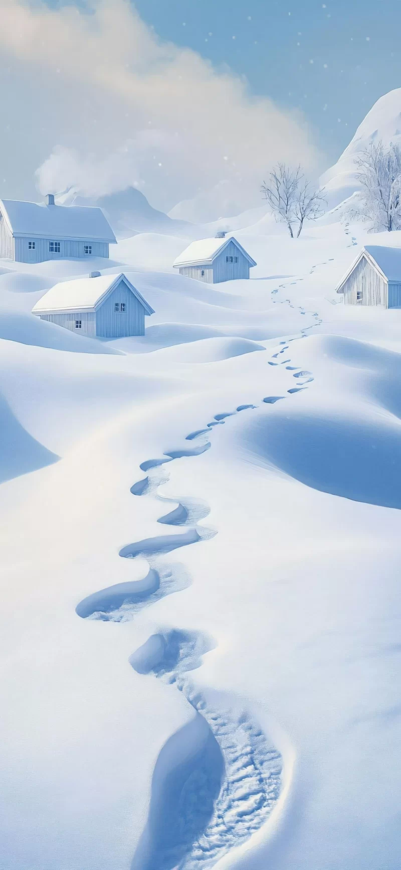 43-雪景手机壁纸10p