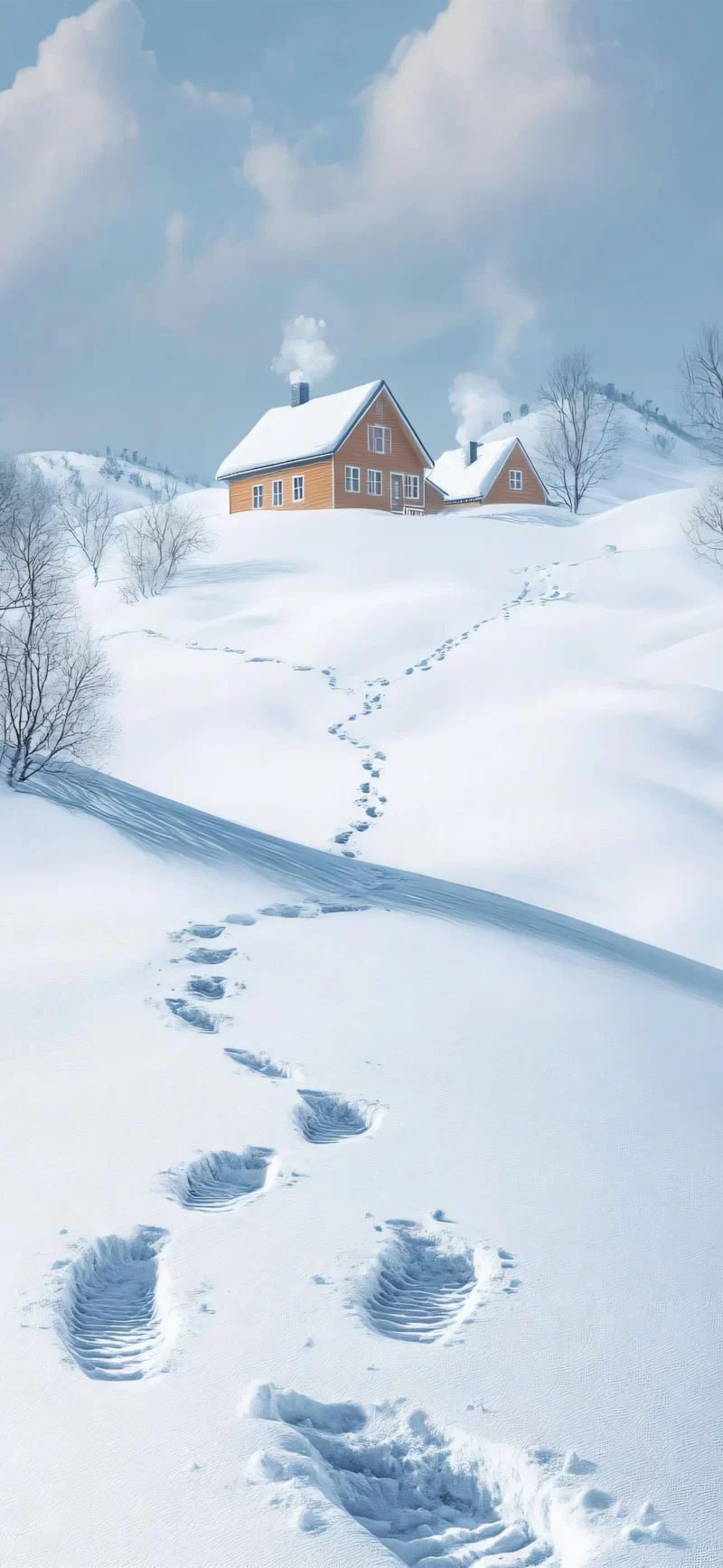 43-雪景手机壁纸10p