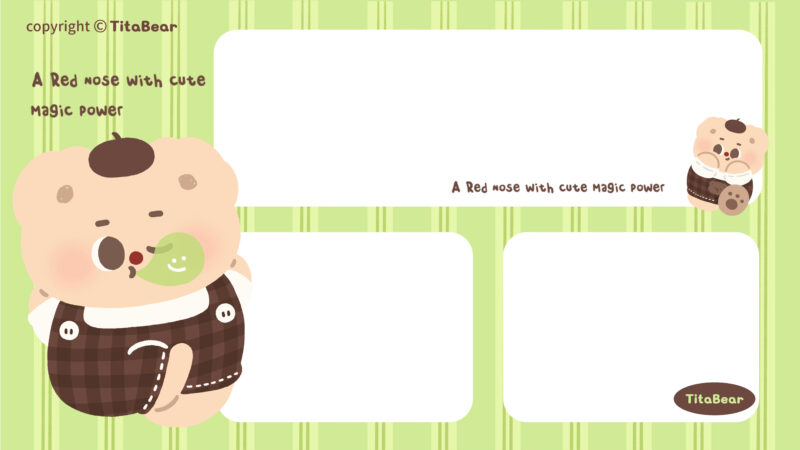 15-9p可爱电脑分区壁纸ROROJUMP肉肉酱-8