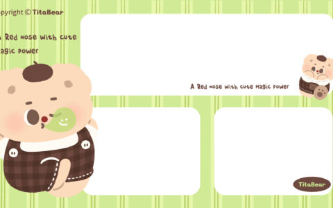 15-9p可爱电脑分区壁纸ROROJUMP肉肉酱-8