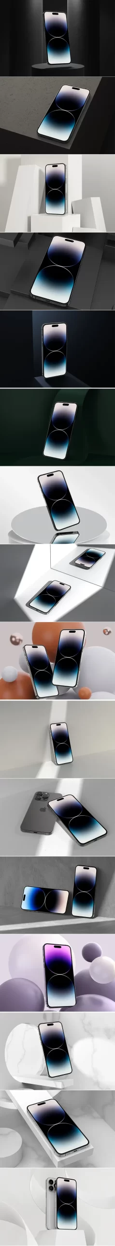 7- 16款iPhone 14 Pro Max苹果手机样机