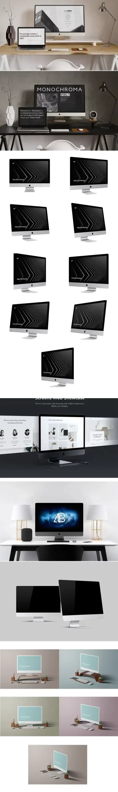 520-mac台式电脑样机19款源文件