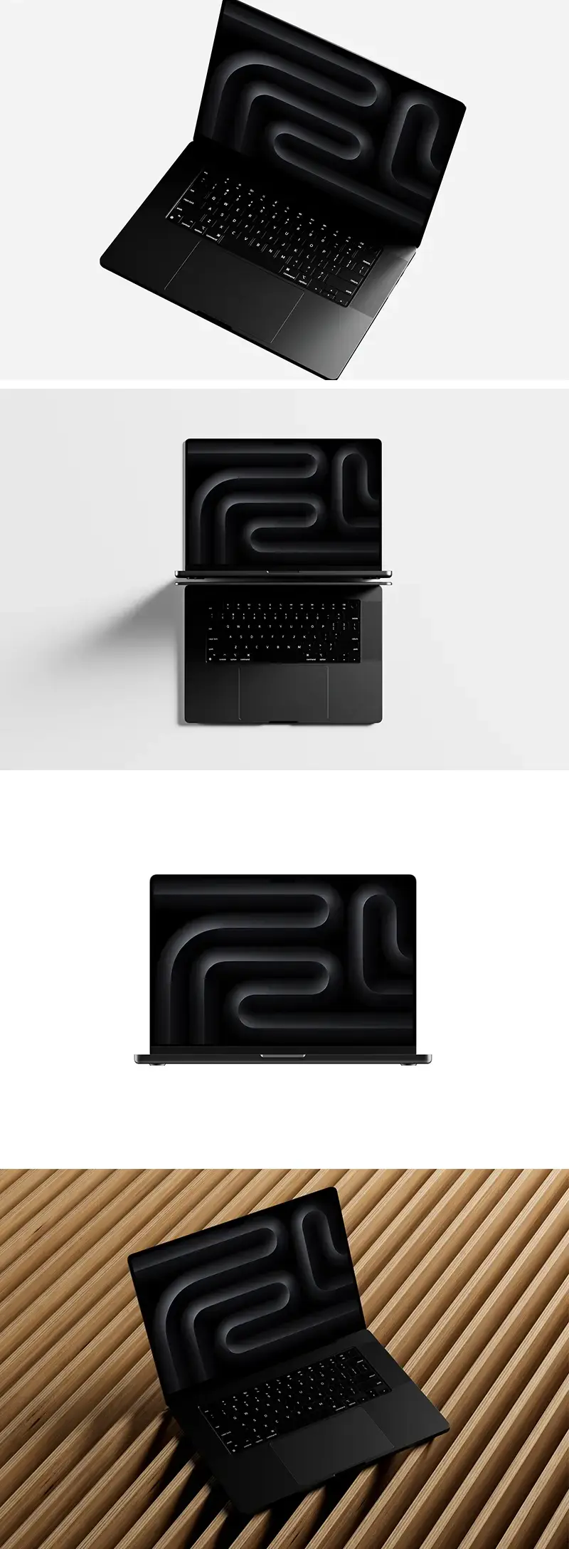 530-苹果笔记本电脑样机M3 MacBook Pro Mockup 01