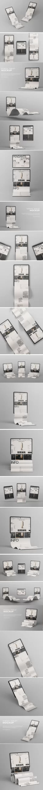 538-22款长屏作品集展示样机