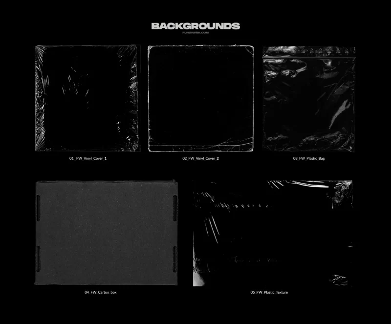 226-潮流复古做旧不干胶标签logo标志智能贴图样机PS模板设计素材100款+(1)