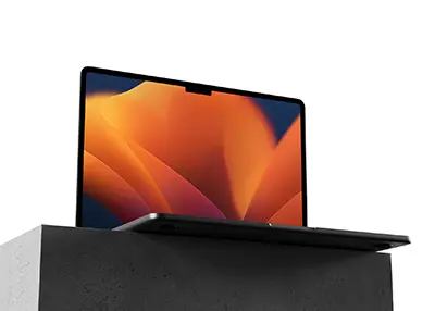 529-苹果电脑笔记本样机M2 MacBook Air Mockup 02