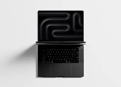 530-苹果笔记本电脑样机M3 MacBook Pro Mockup 01