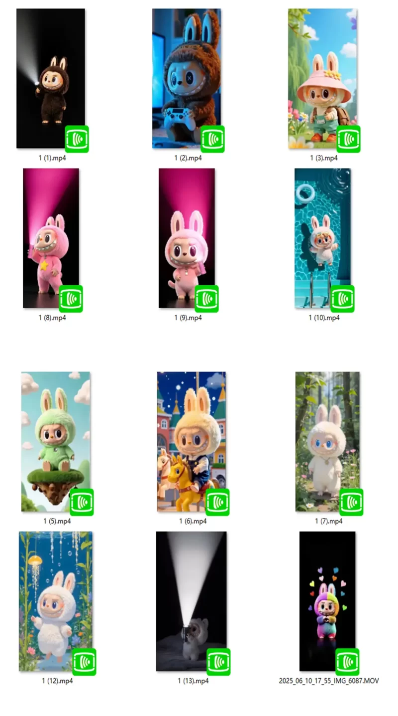 49-labubu拉布布壁纸合集(静态+动态)